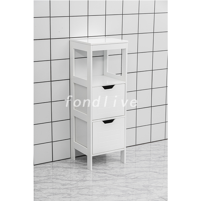 Mueble de almacenamiento de 2 cajones Mueble de almacenamiento de baño