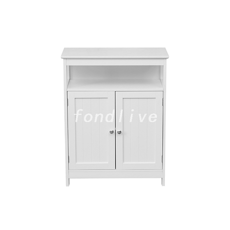 Gabinete de almacenamiento de baño superior de pie grande