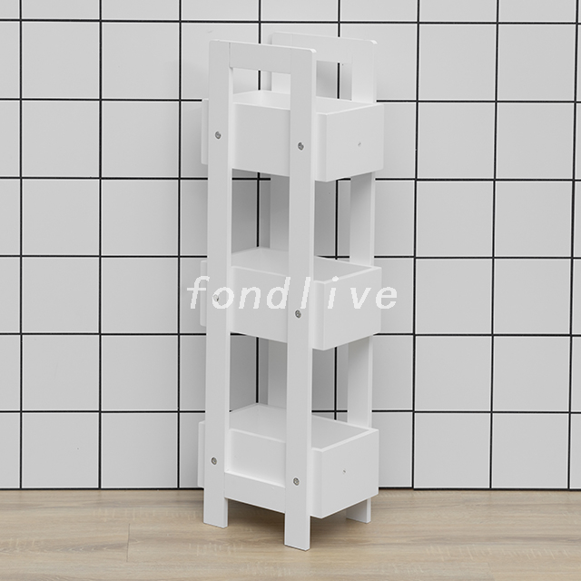 Gabinete organizador de MDF Caddy Estante de almacenamiento para baño