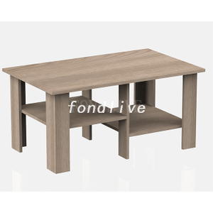 Mesa de centro de MDF con almacenamiento