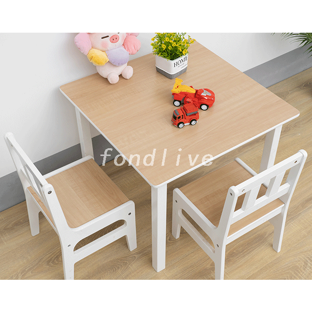 Juego de mesa infantil moderno MDF