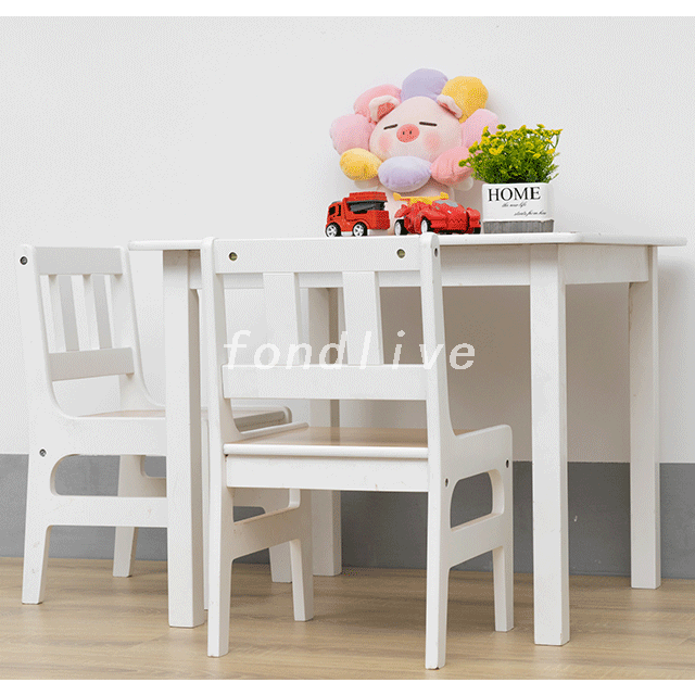 Juego de mesa infantil moderno MDF