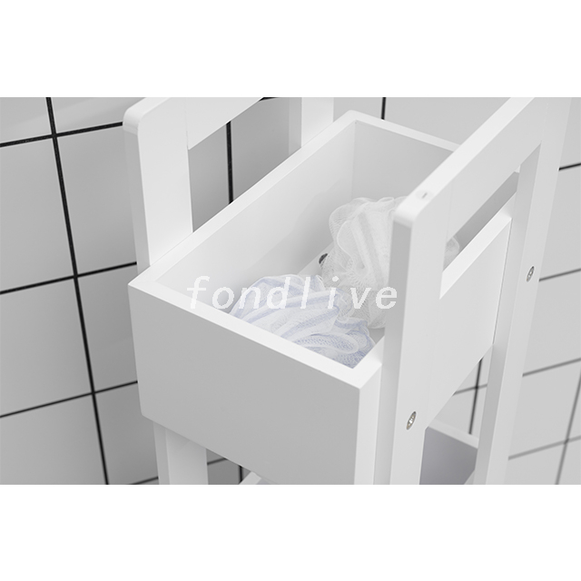 Gabinete organizador de MDF Caddy Estante de almacenamiento para baño